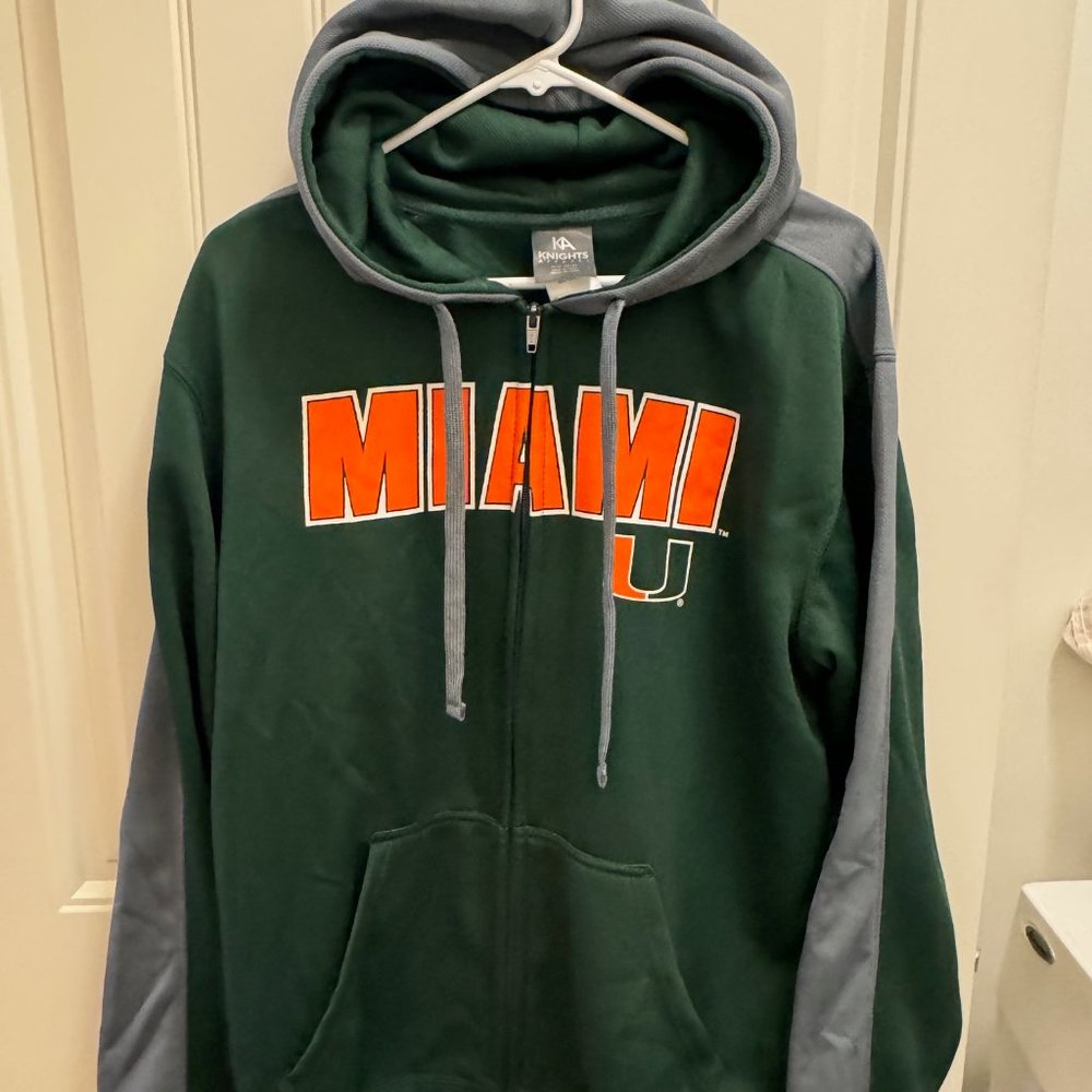 Men's University of Miami Jacket - NEW